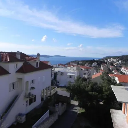 公寓 Trogrli - Comfort One-bedroom With Balcony And Sea View 赫瓦尔