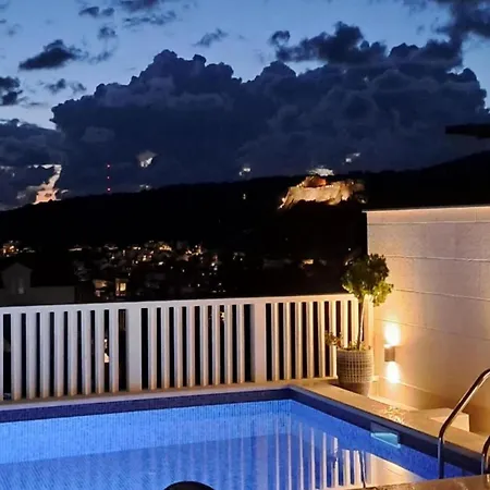 公寓 Trogrli - Comfort One-bedroom With Balcony And Sea View *